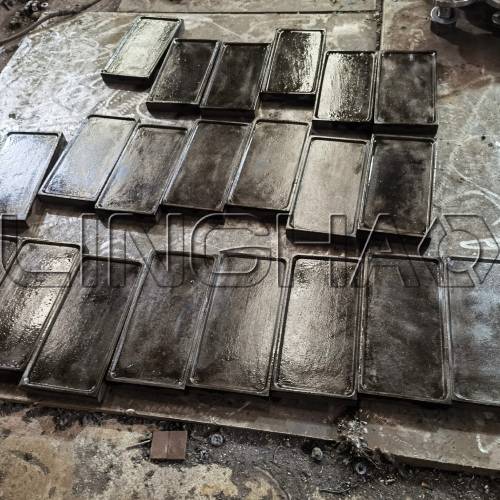 QT6-15 brick machine moulds ready for shipment to Nigeria